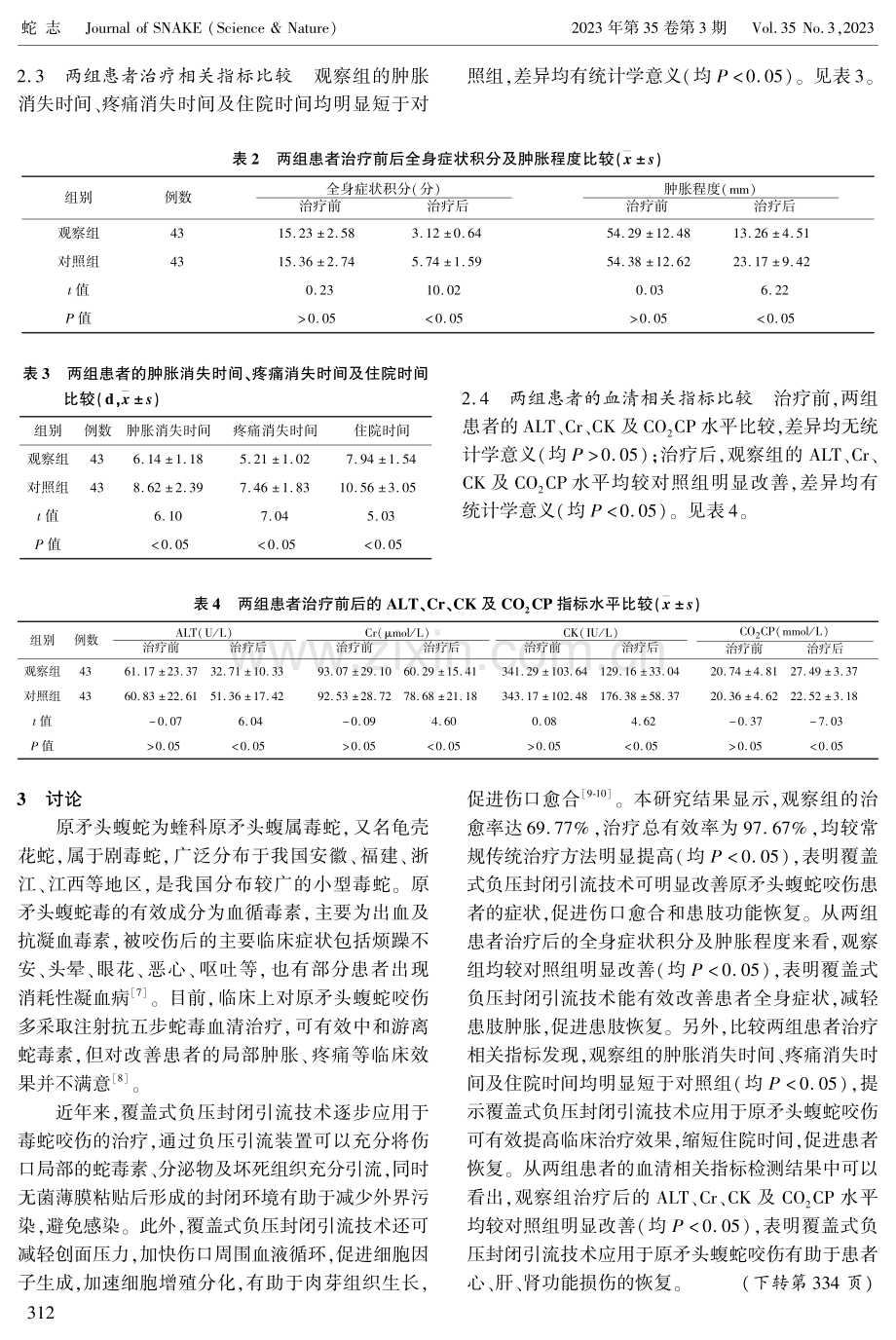 覆盖式负压封闭引流技术在原矛头蝮蛇咬伤中的临床应用研究.pdf_第3页