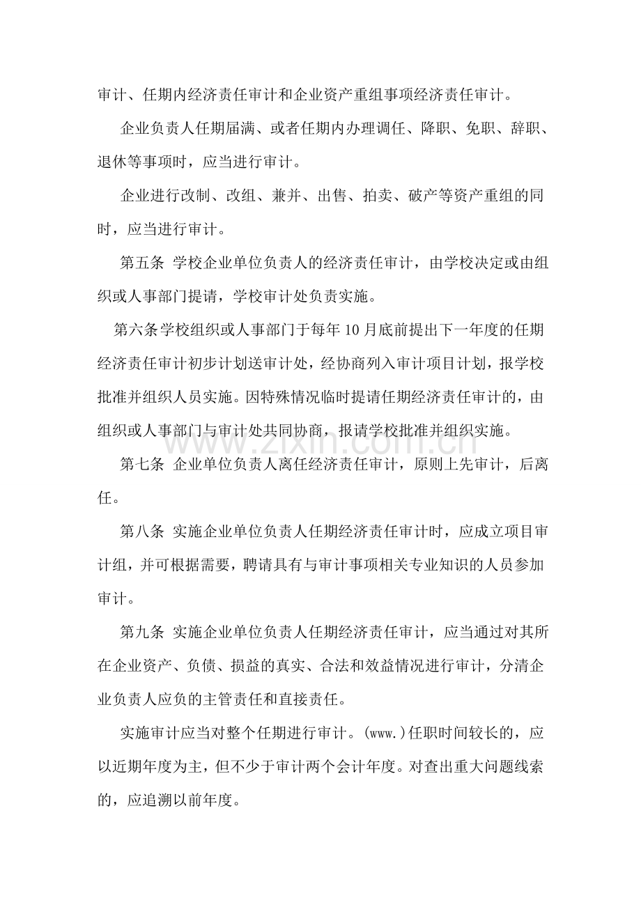 学院企业单位负责人经济责任审计实施办法.doc_第2页