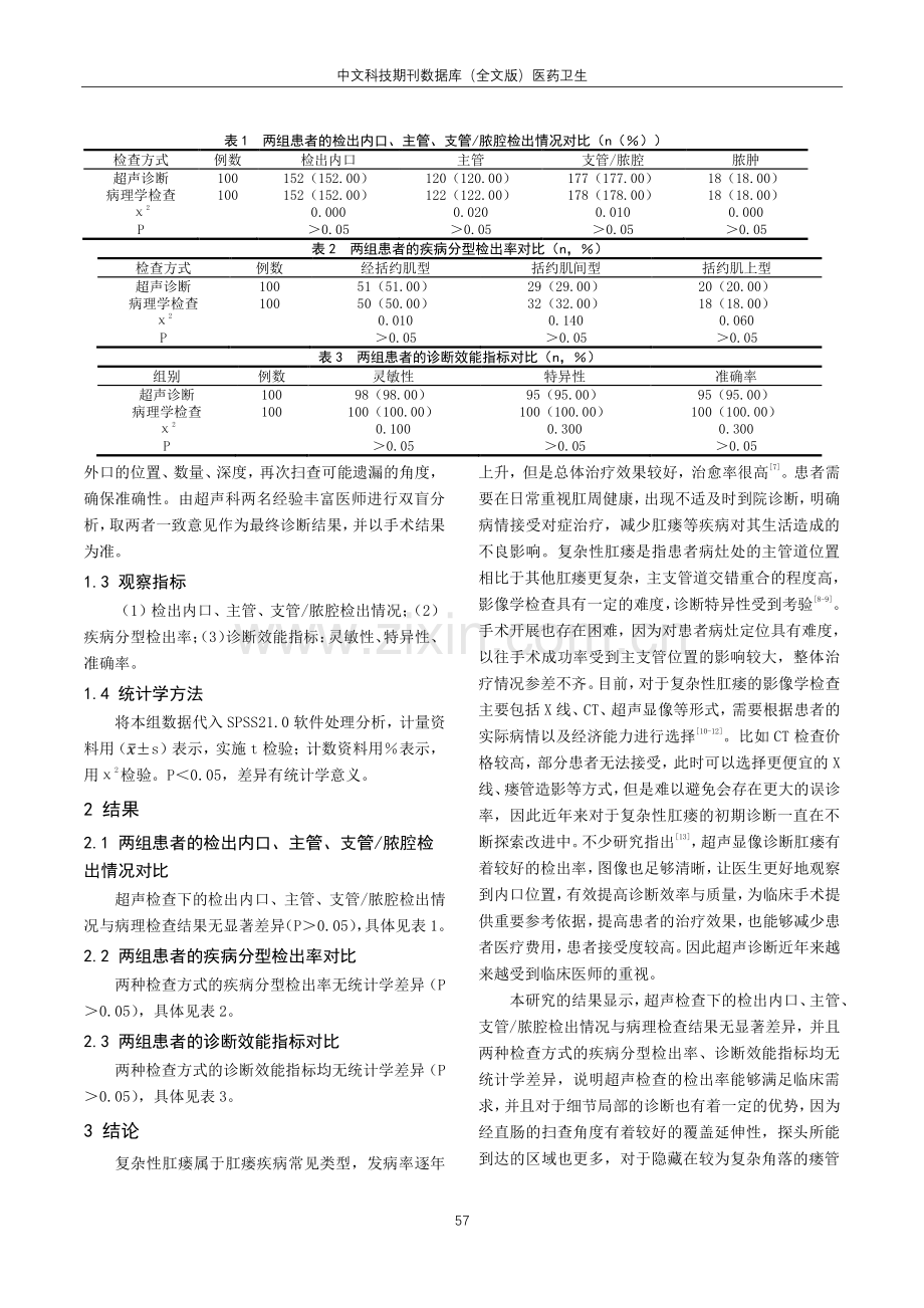 复杂性肛瘘超声诊断的临床价值分析.pdf_第2页