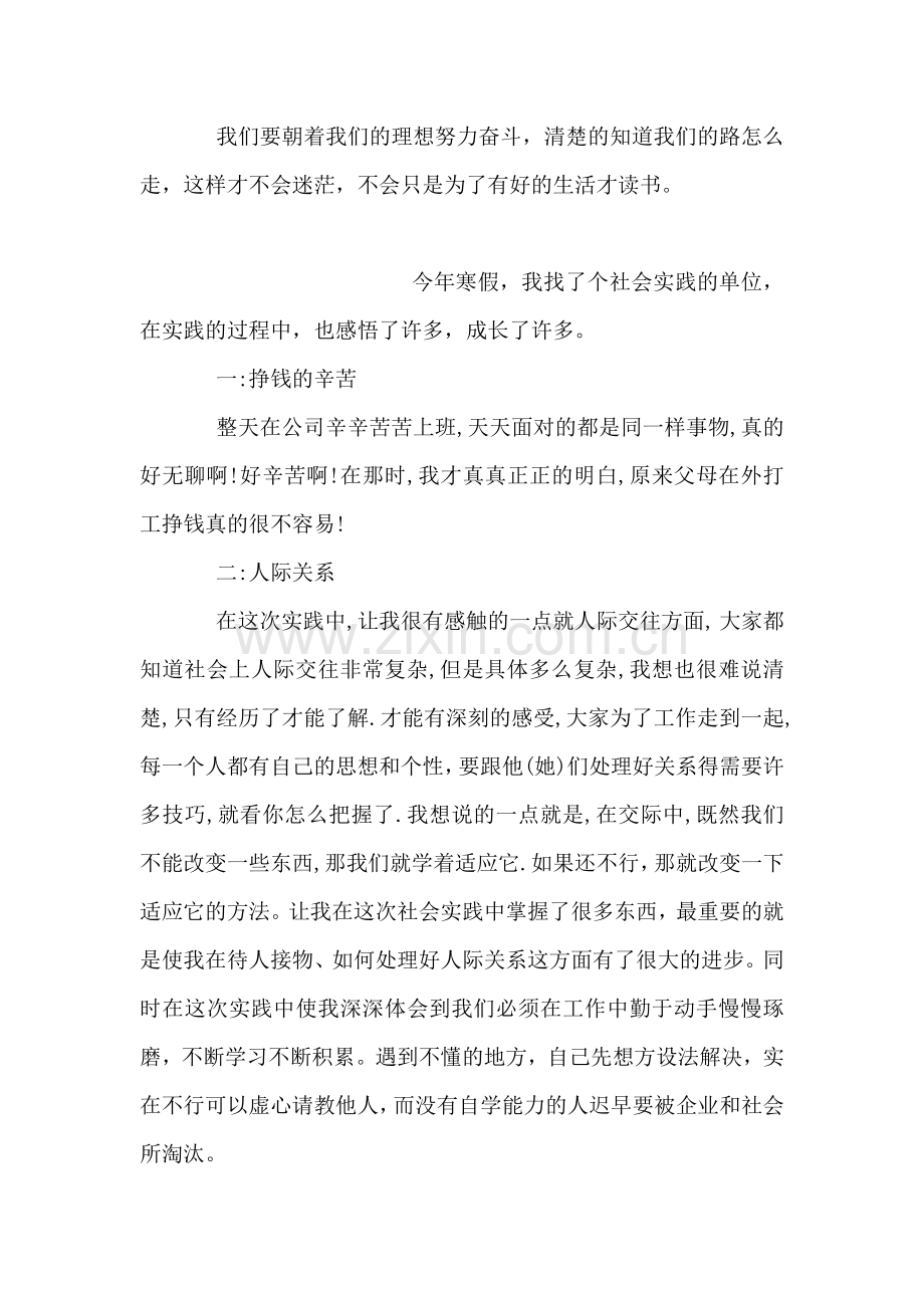 寒假调查报告实践活动.doc_第2页