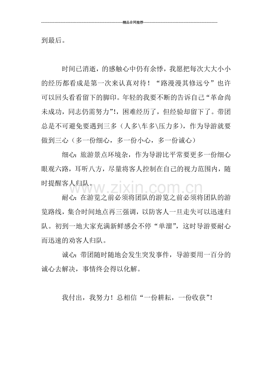 导游个人工作总结报告.doc_第3页