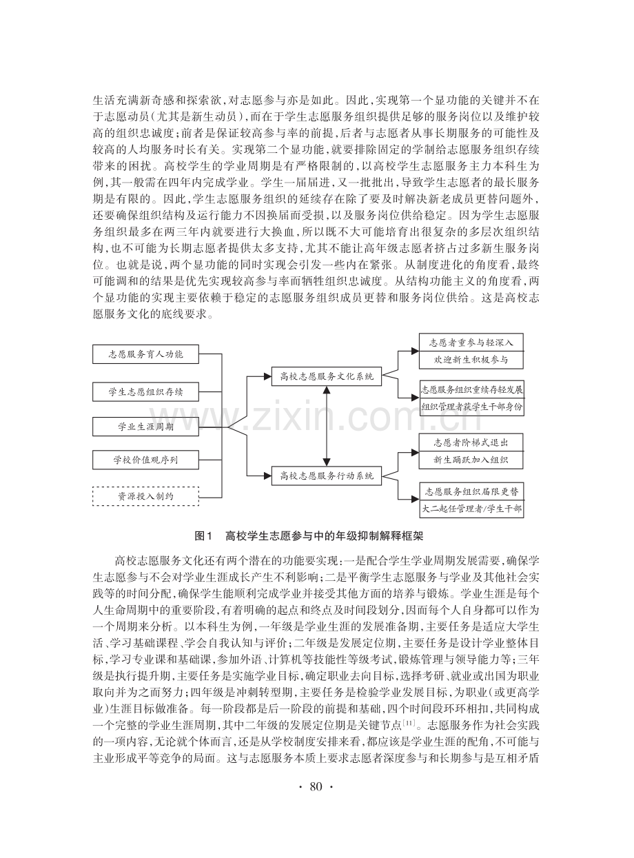 高校学生志愿参与中的年级抑制：现象、成因与影响.pdf_第3页