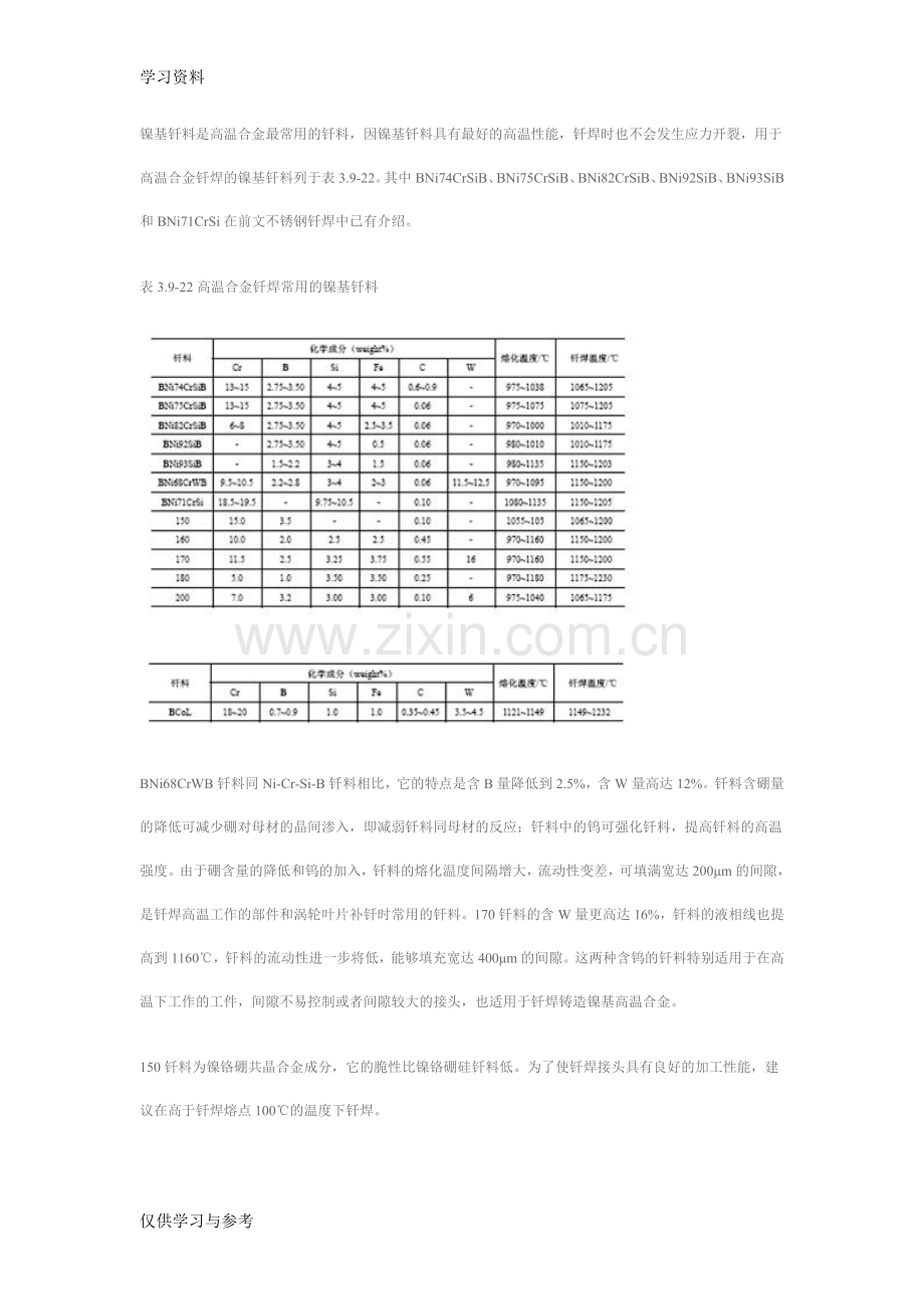 常用金属焊接性之高温合金的钎焊复习过程.doc_第3页