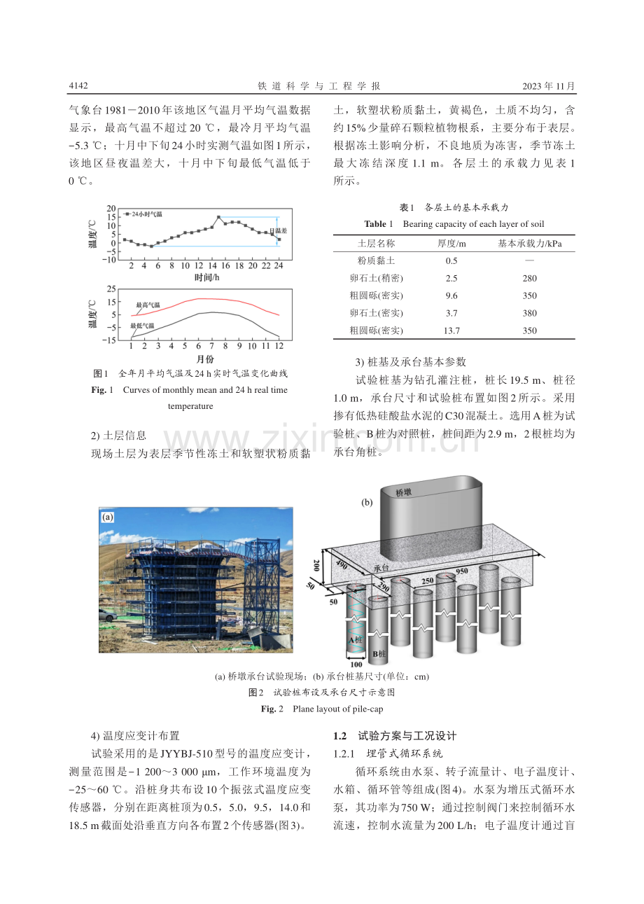 高海拔地区桩基混凝土硬化时期热力响应特性现场试验.pdf_第3页