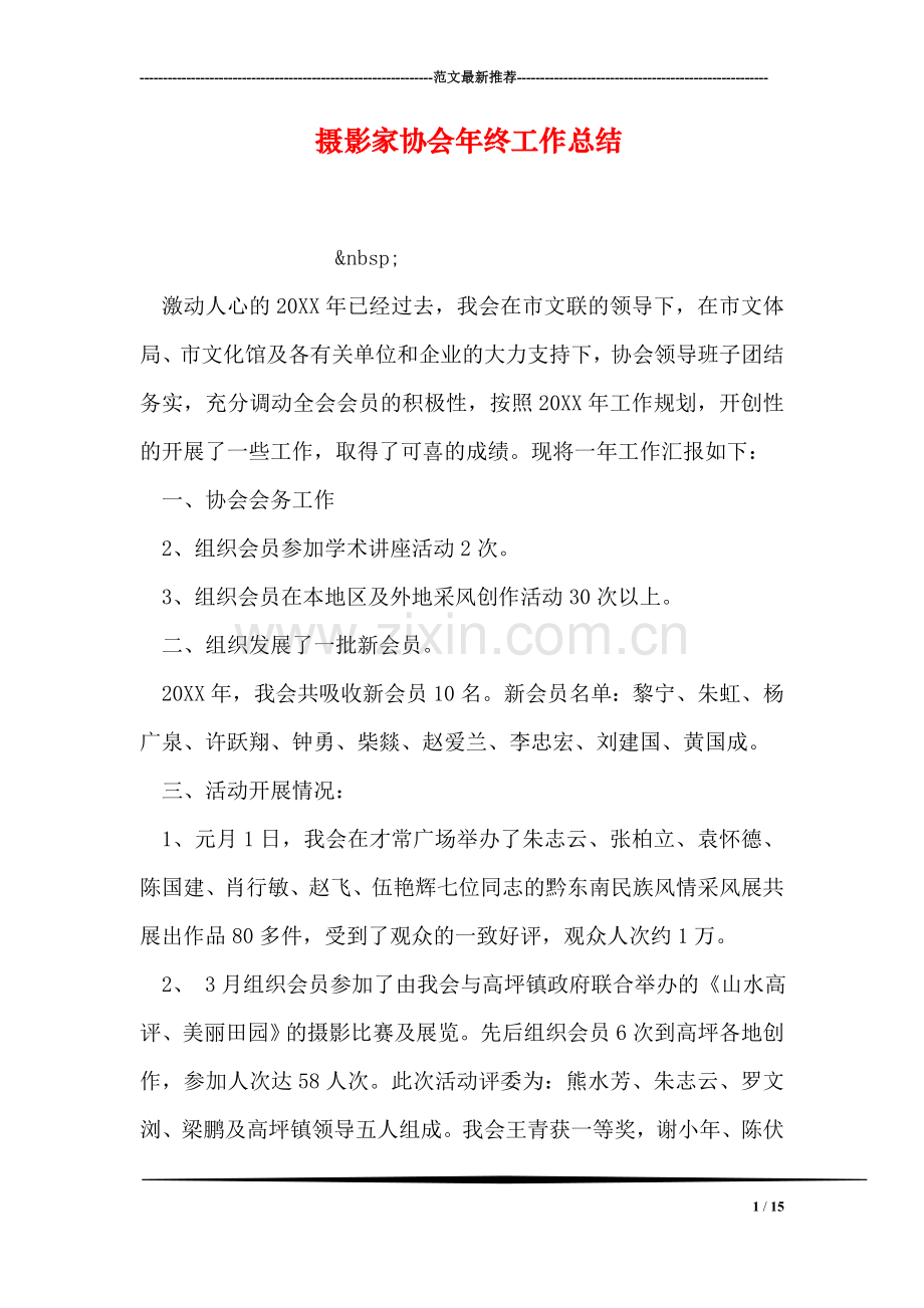 摄影家协会年终工作总结.doc_第1页