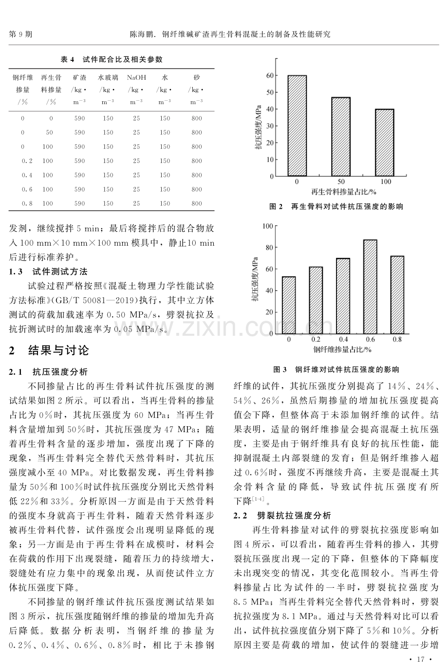 钢纤维碱矿渣再生骨料混凝土的制备及性能研究.pdf_第2页