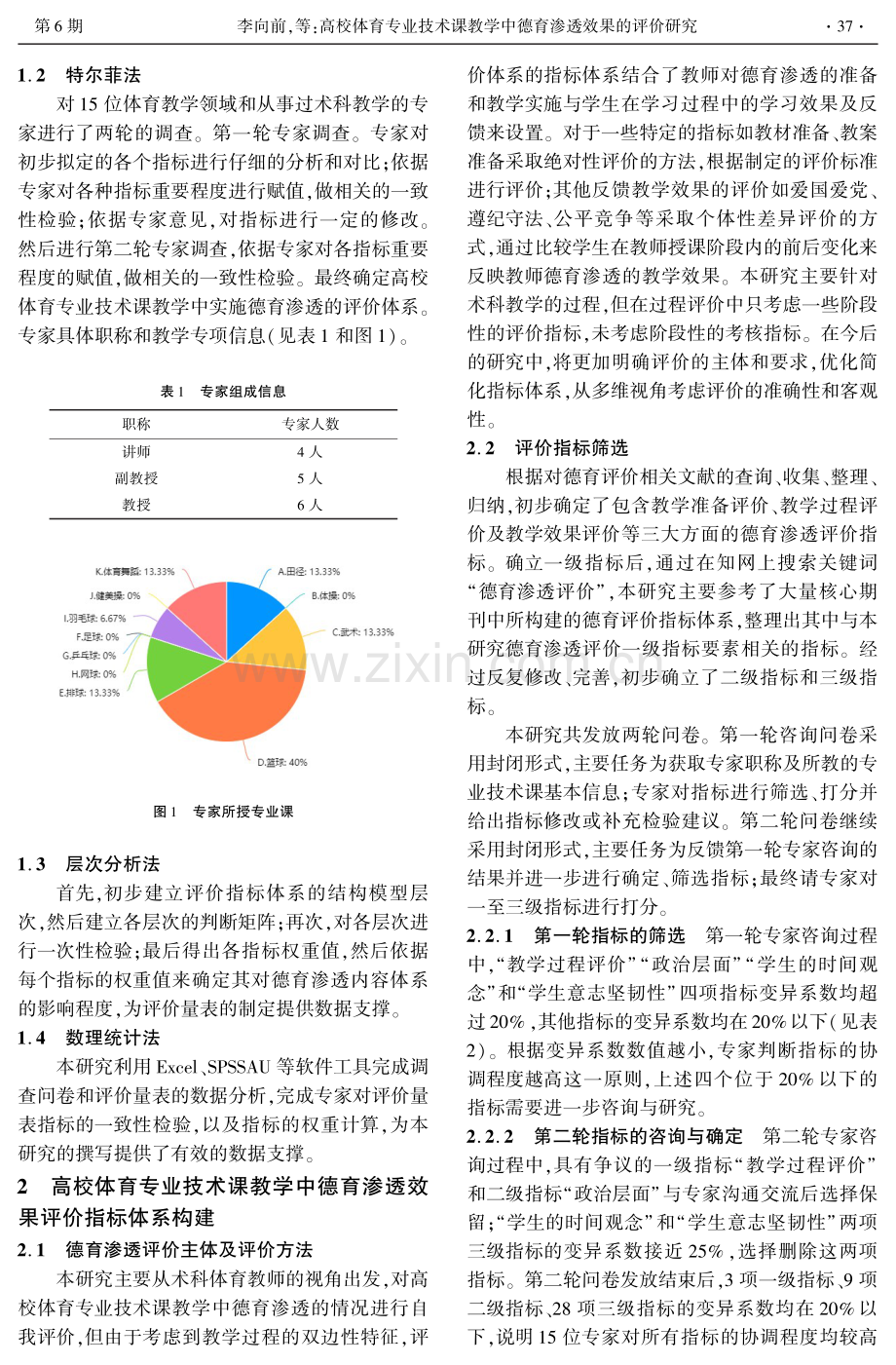 高校体育专业技术课教学中德育渗透效果的评价研究.pdf_第2页