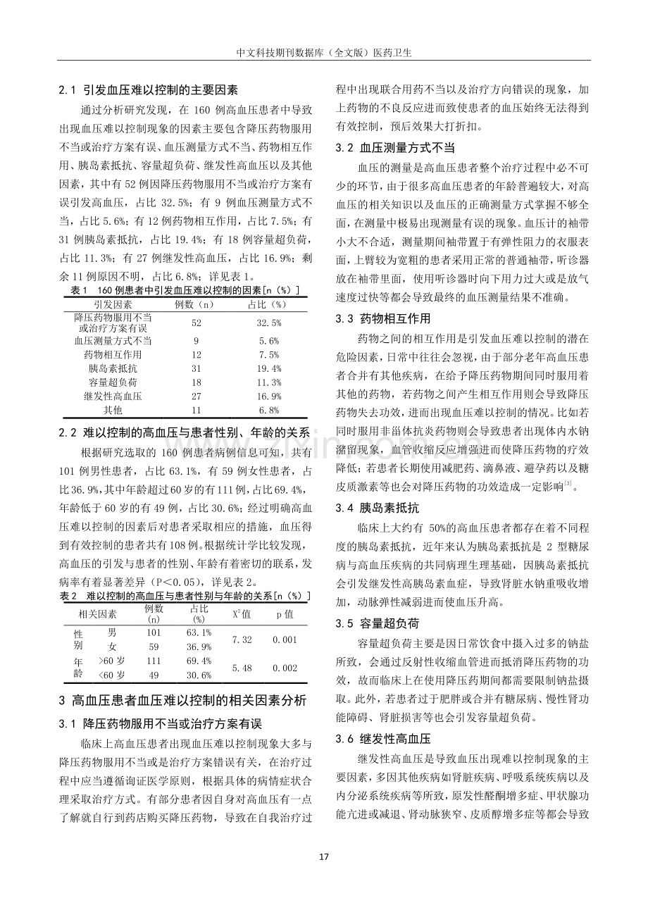 高血压患者血压难以控制的原因和应对措施.pdf_第2页