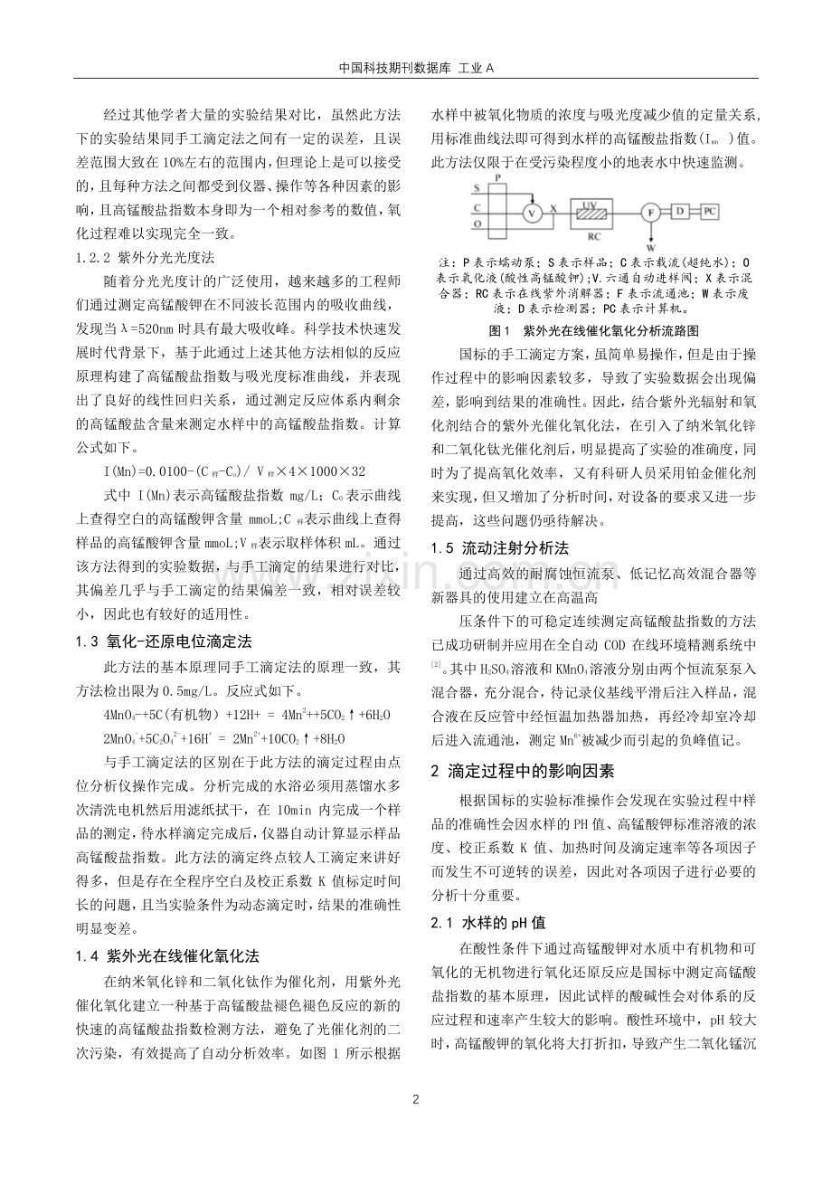 高锰酸盐指数测定方法及过程控制研究.pdf_第2页