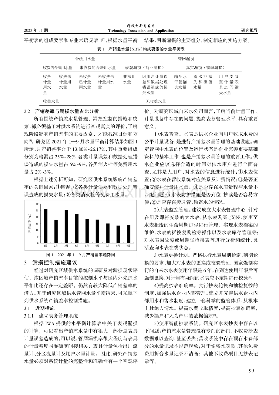 供水管网产销差率分析及其漏损控制对策研究.pdf_第2页