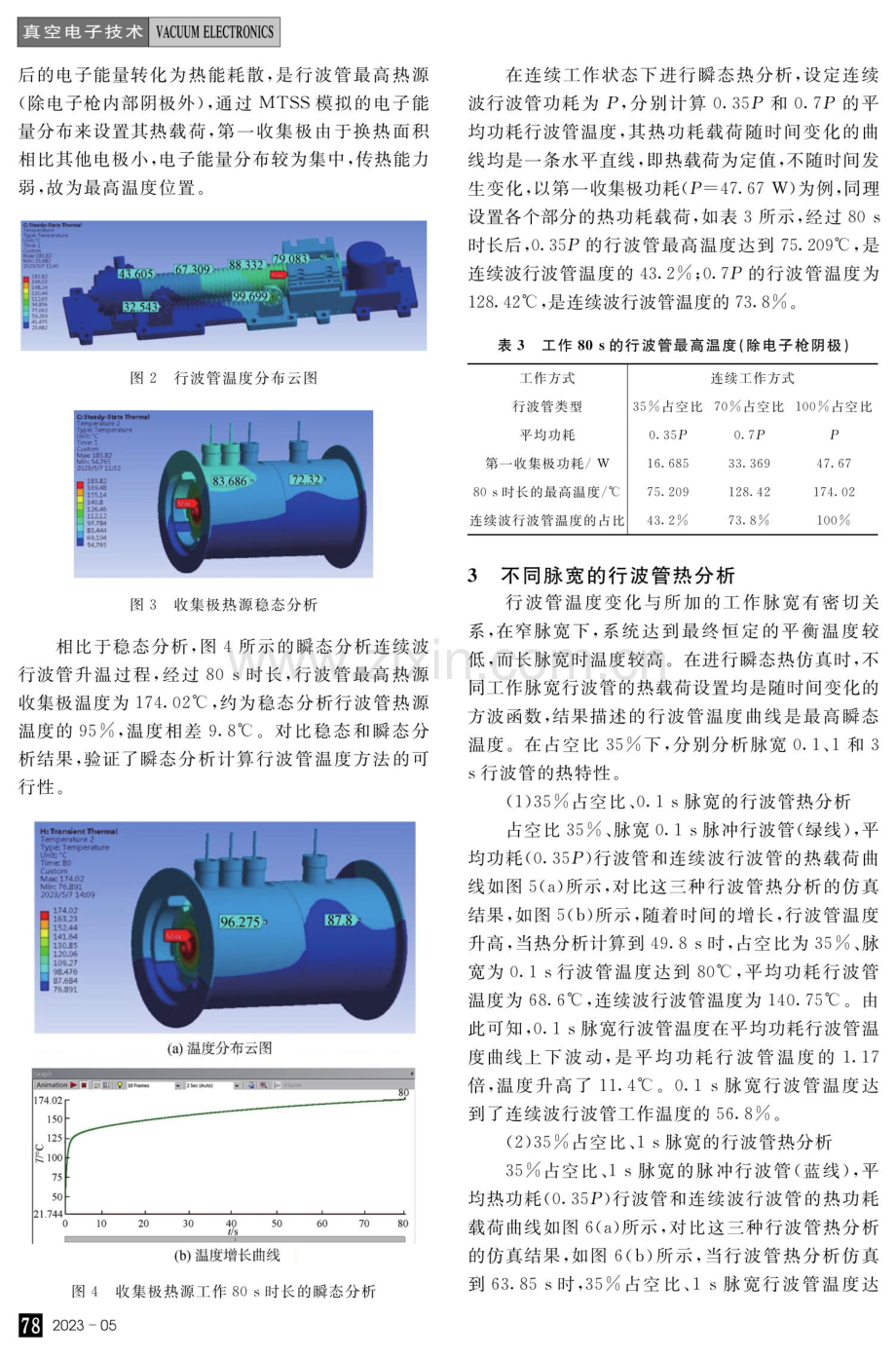 工作脉宽对W波段行波管温度的影响研究.pdf_第3页