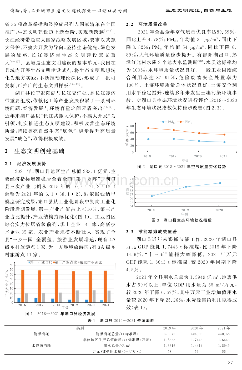 工业城市生态文明建设探索——以湖口县为例.pdf_第2页