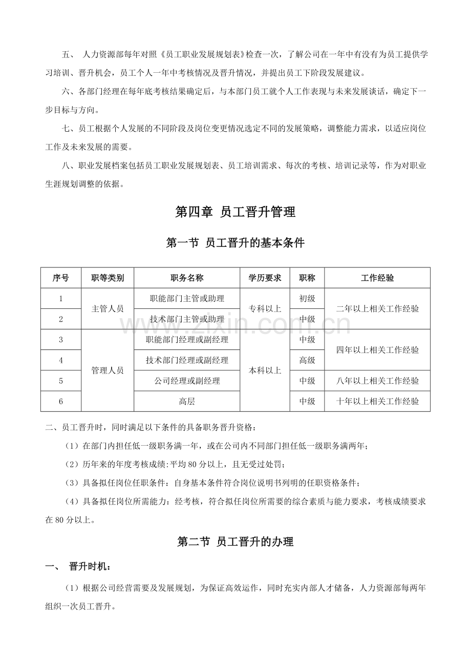 公司员工晋升竞聘管理办法.doc_第3页