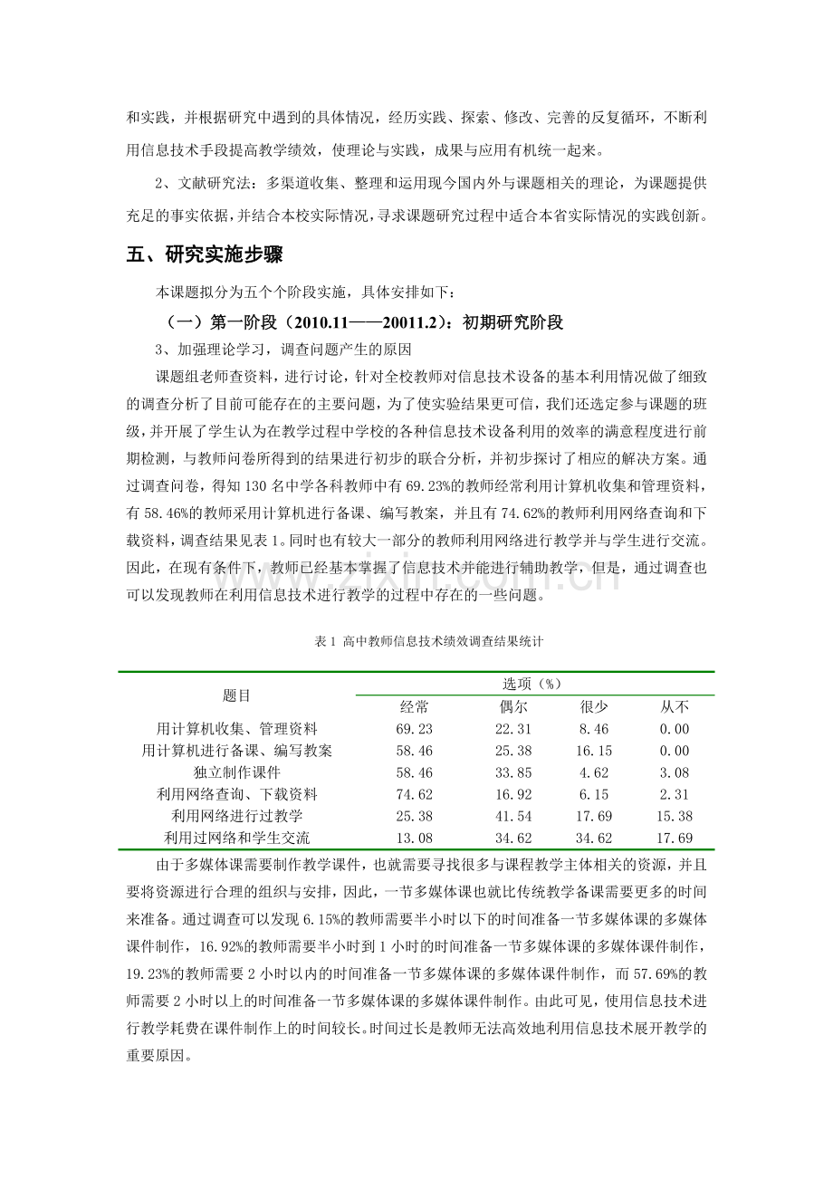 2011新课程实践中的信息技术应用研究成果总结.doc_第3页