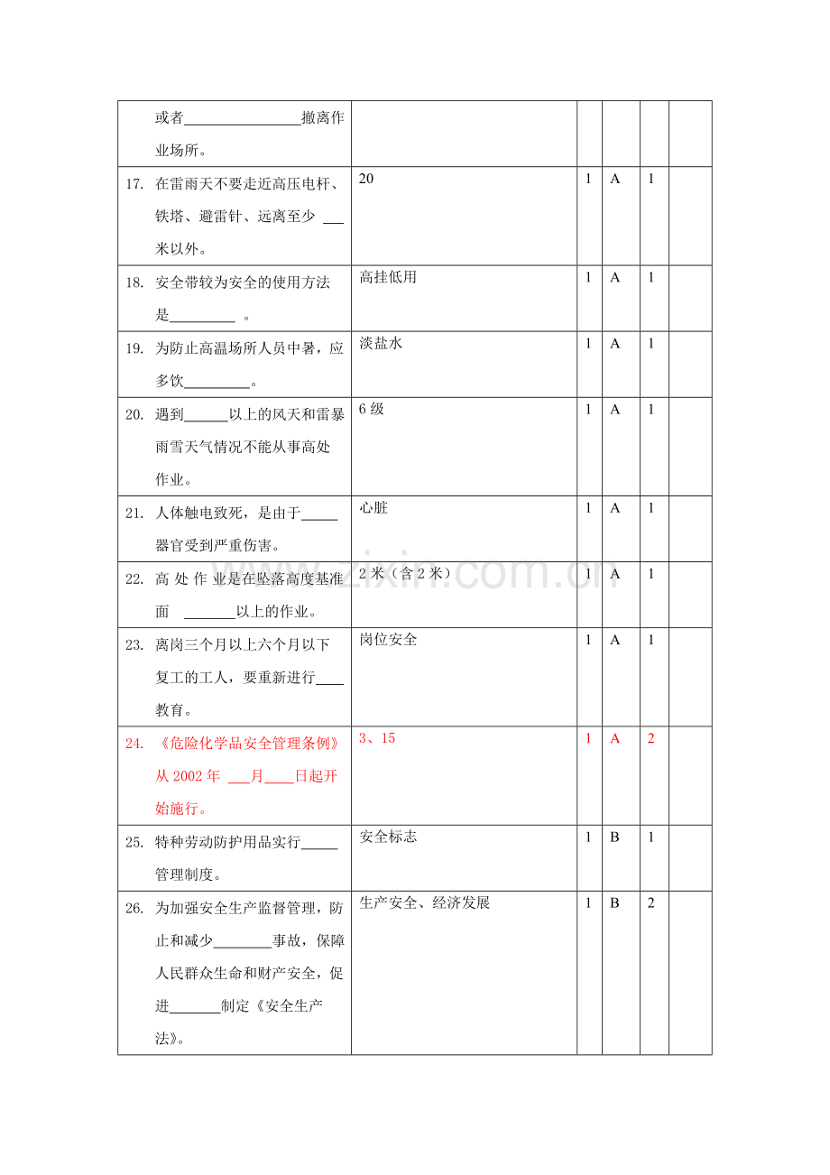 安全应知应会试题..doc_第3页