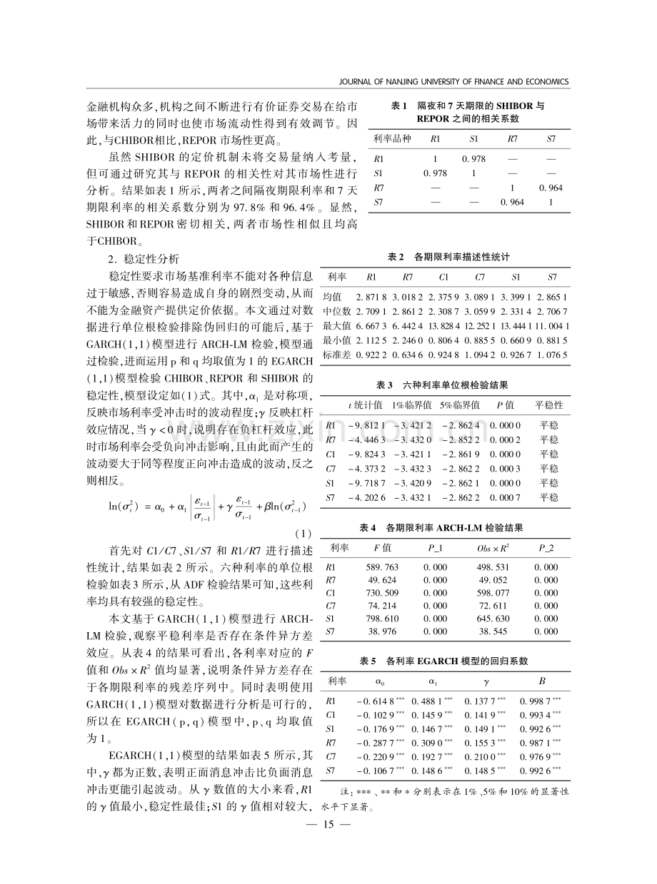 公开市场操作对货币市场基准利率的非对称影响.pdf_第3页