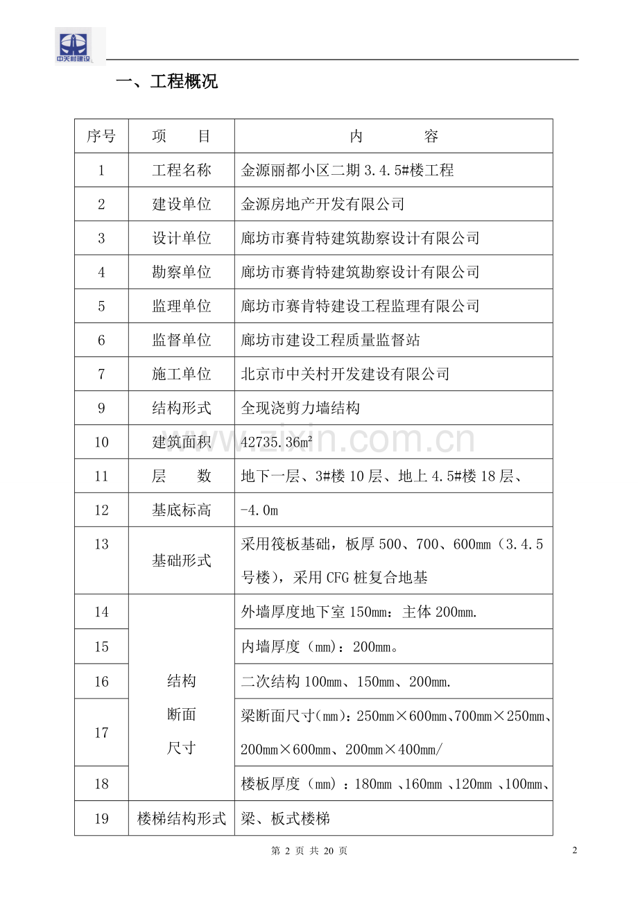 1-金源丽都小区3.4.5号楼木模板工程施工方案实例.doc_第2页