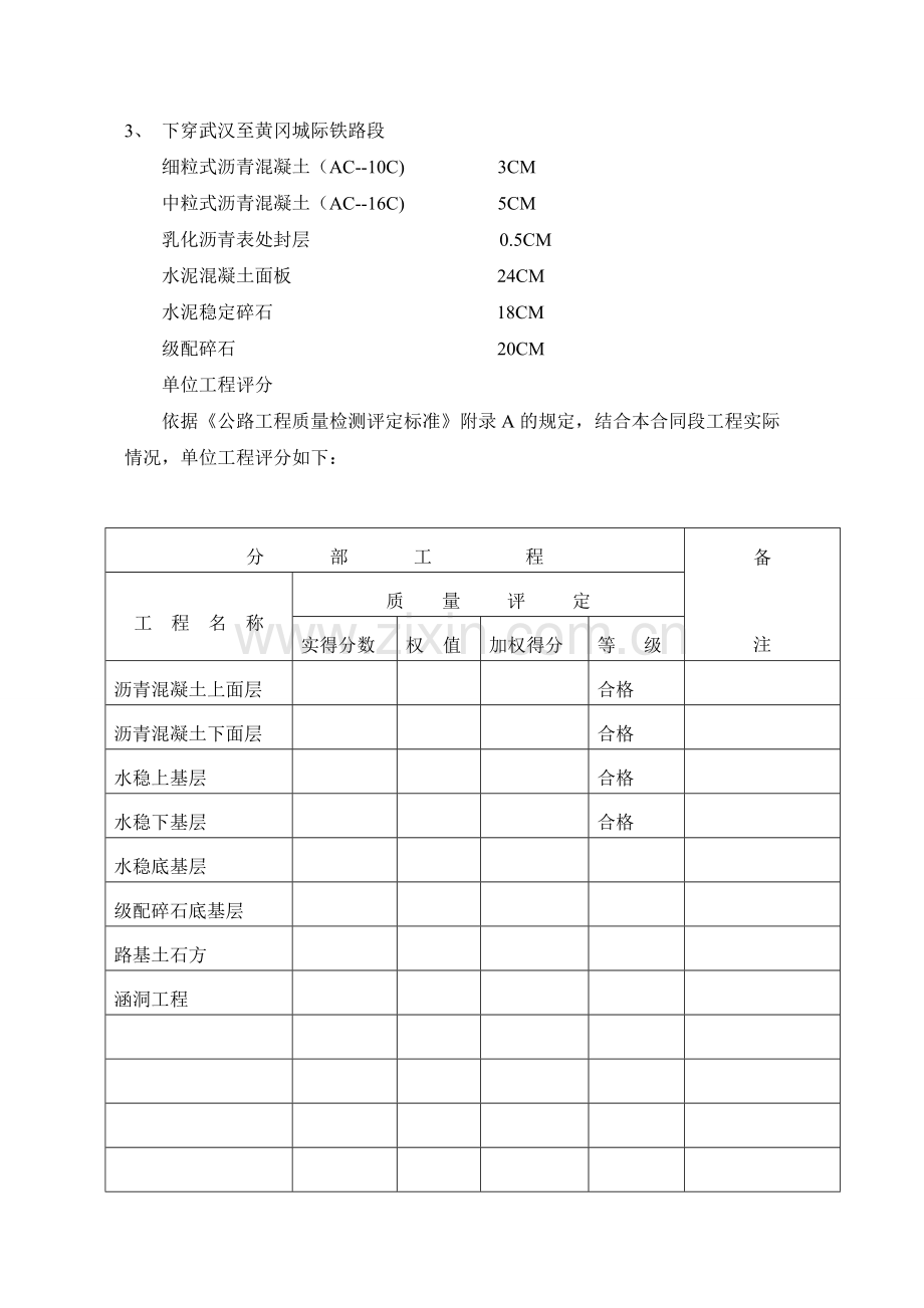 湖北宏森建筑工程有限公司华蒲路竣工验收申请.doc_第3页