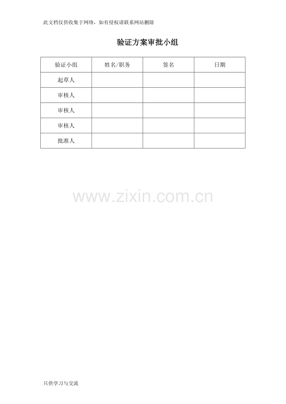 气相色谱仪验证方案演示教学.doc_第1页