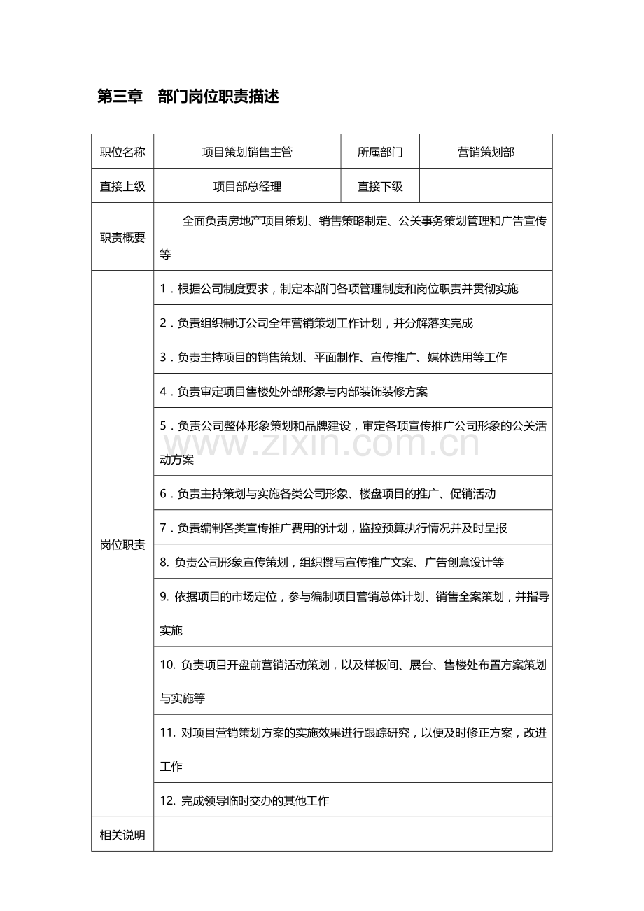 房地产营销策划管理制度及工作流程.doc_第3页