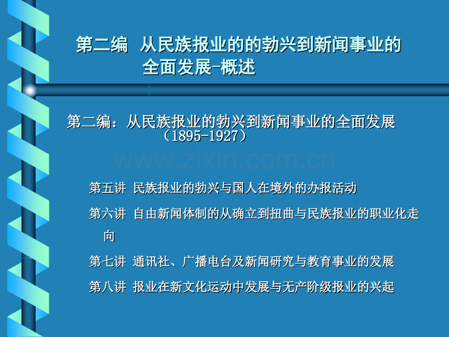 中国新闻事业发展史.pptx_第1页