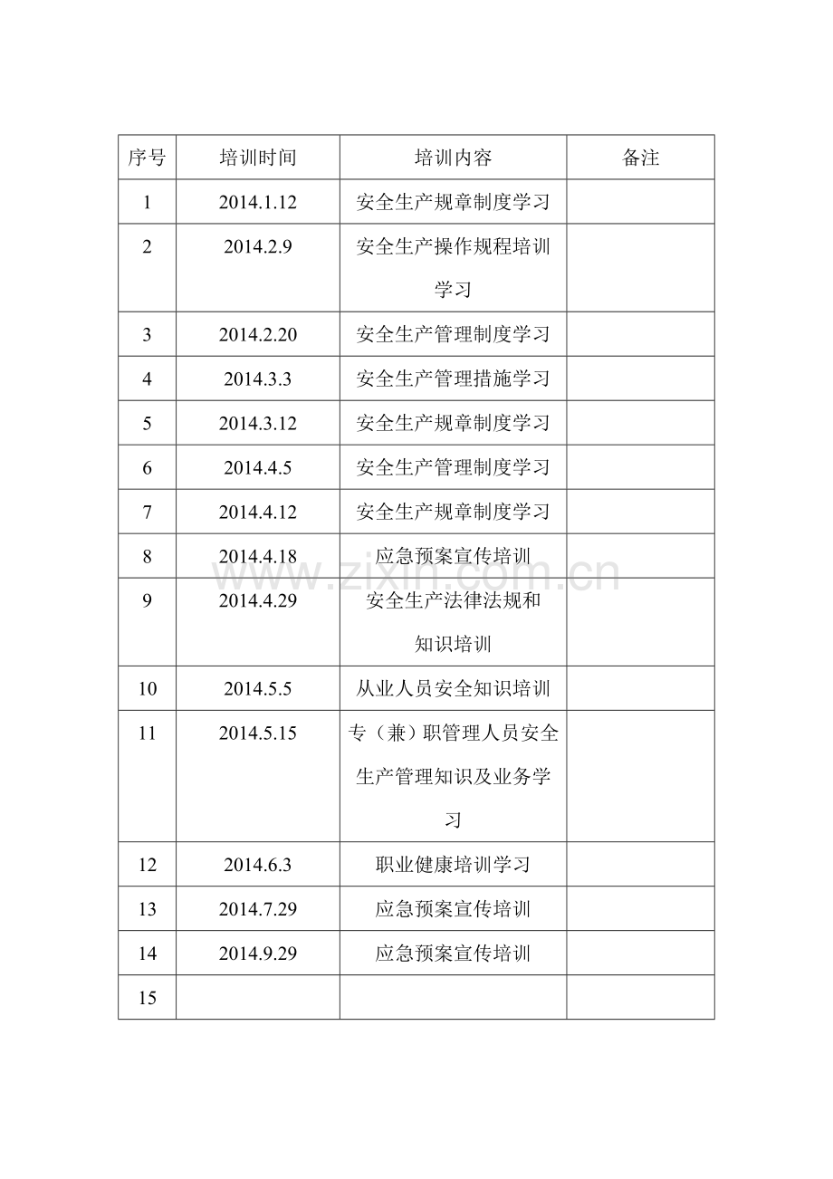 安全培训教育台账封面..doc_第3页