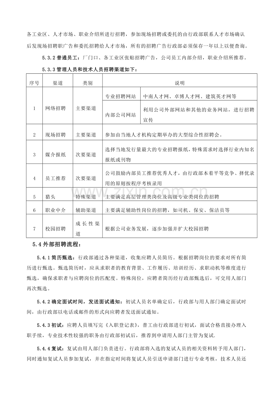 招聘管理规定TLD-HRD-001.doc_第3页