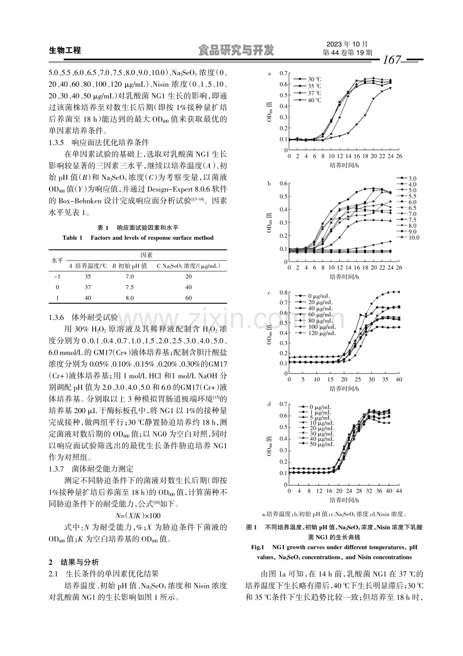 谷胱甘肽过氧化物酶基因重组乳酸菌的优化培养及其抗逆功能.pdf_第3页