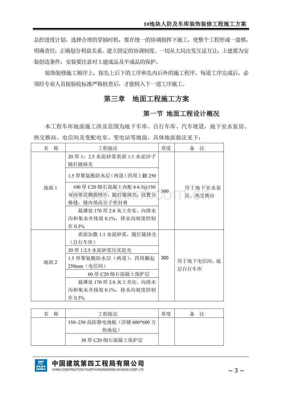 1#地块人防及车库装饰装修工程施工方案.tmp.doc_第3页