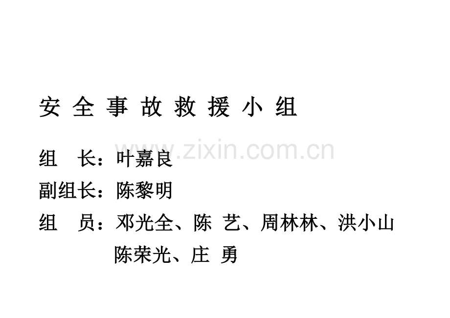 安全救援小组..doc_第1页