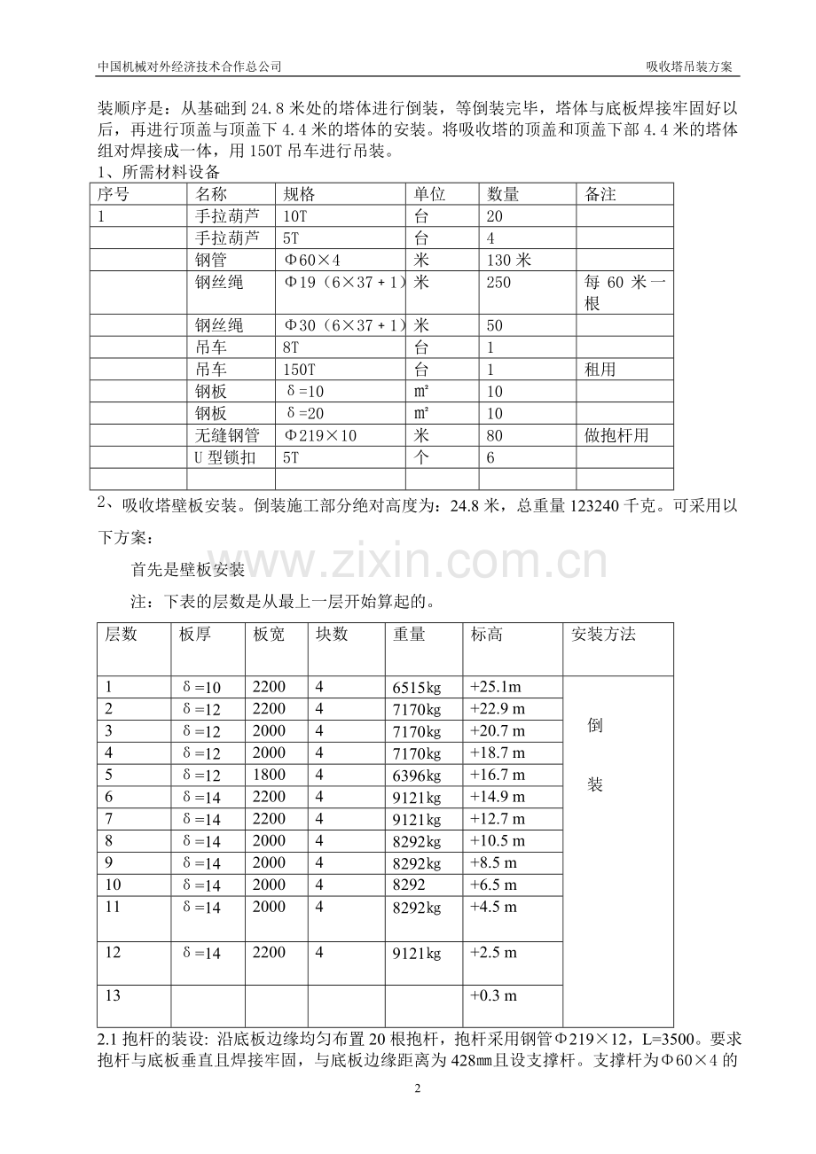 吸收塔吊装方案.doc_第2页