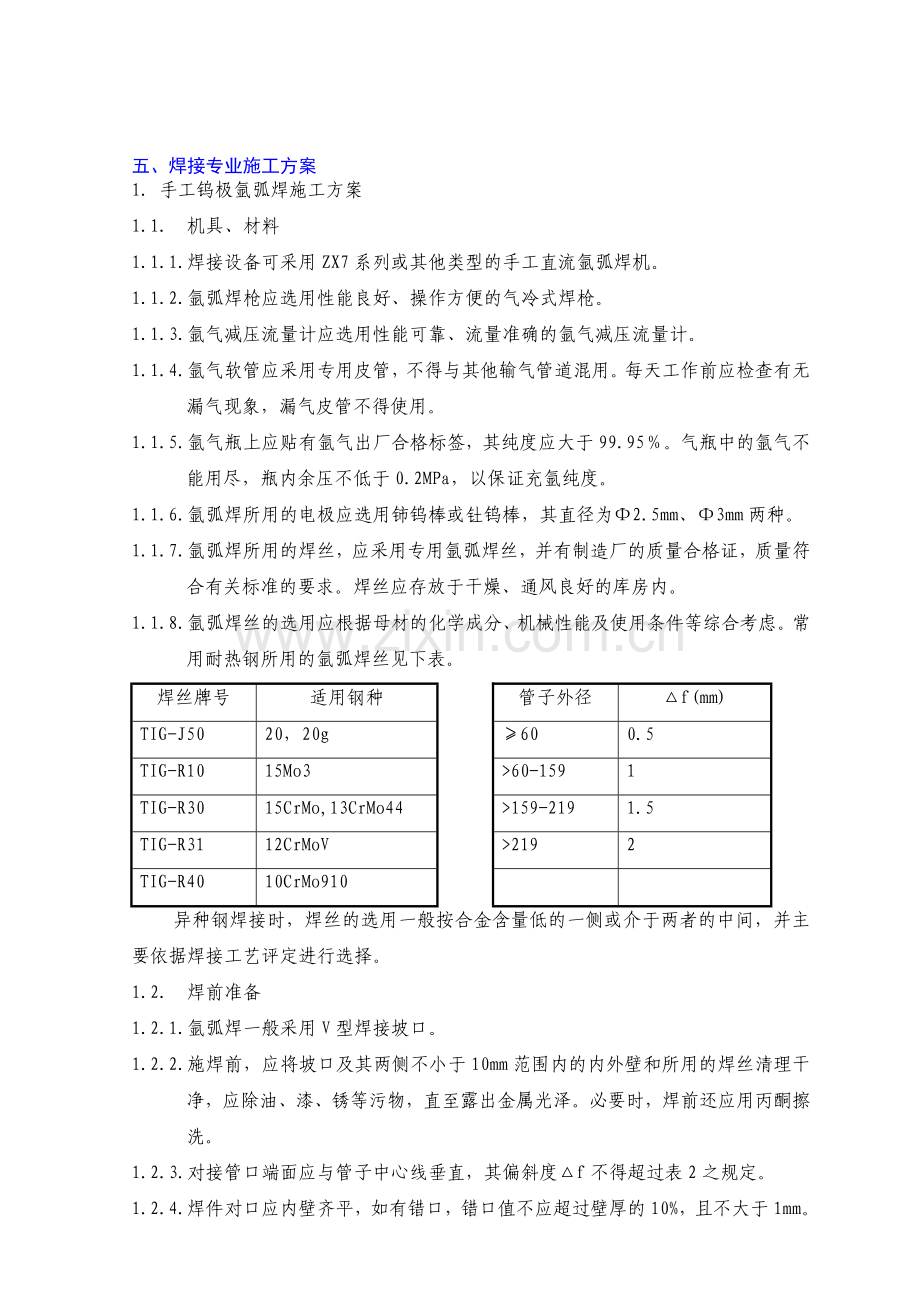 火电二公司开封火电厂焊接方案.doc_第1页