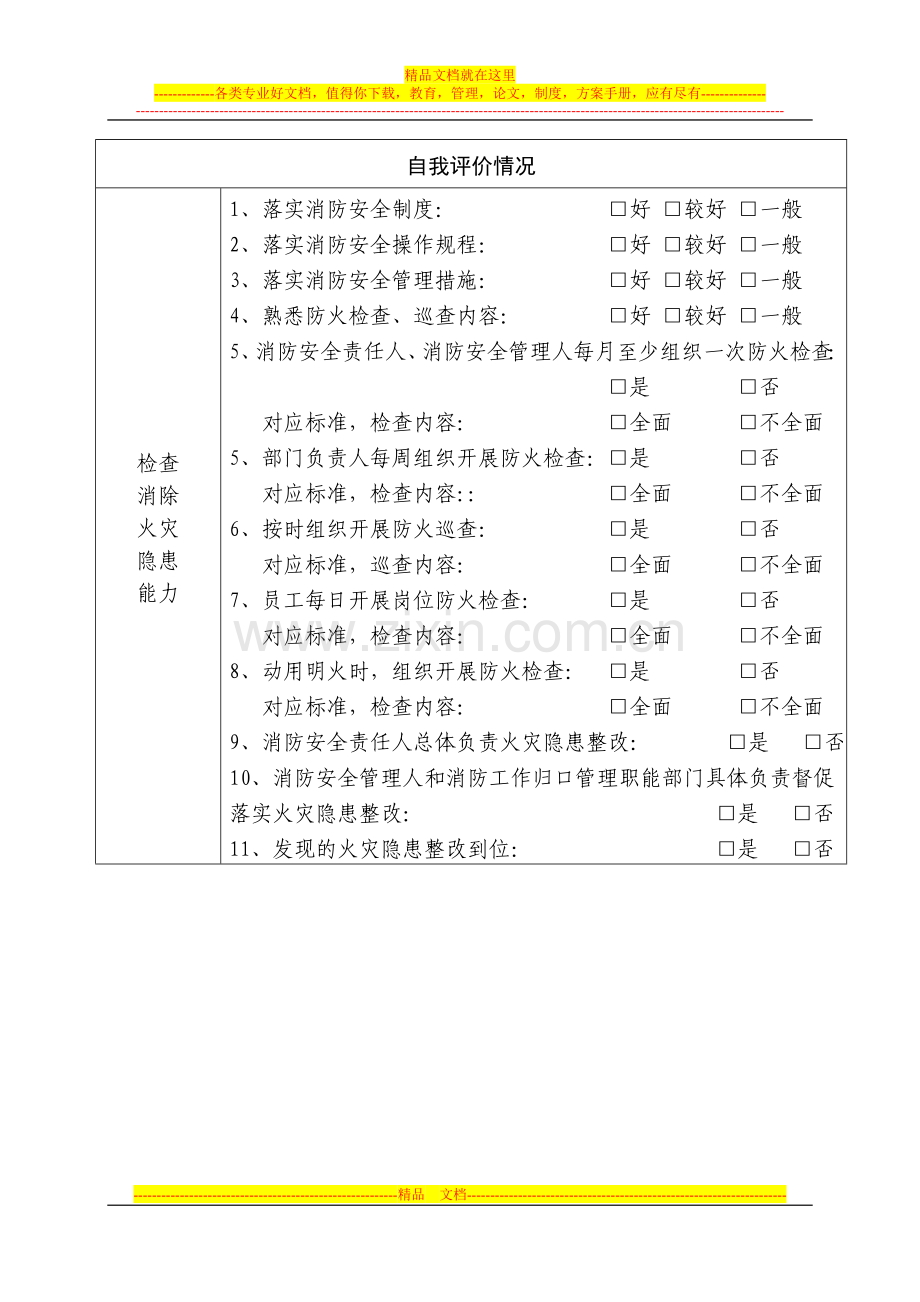 人员密集场所消防安全重点单位“四个能力”建设达标验收档案.doc_第2页