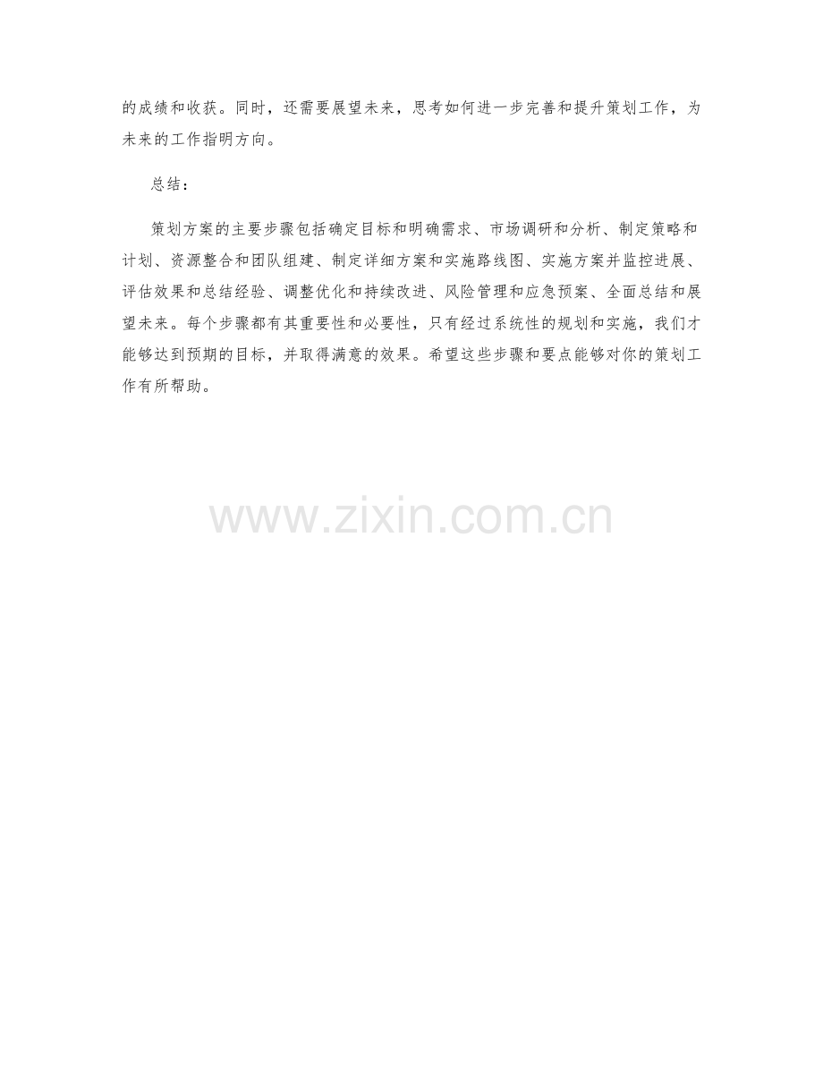 策划方案的主要步骤与实施要点.docx_第3页