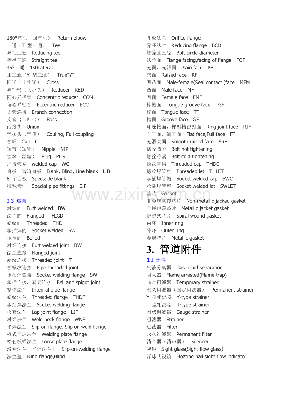 泵阀门管道焊接英汉锅炉及压力容器词汇.docx_第2页