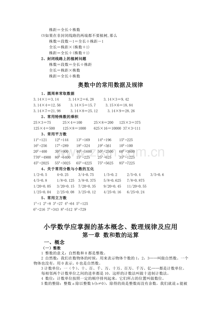 小升初数学总复习总归纳必备知识点大全.doc_第3页