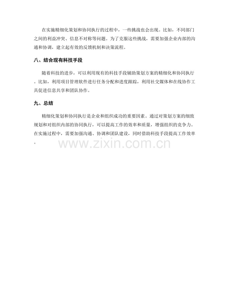 策划方案的精细化与协同执行.docx_第3页