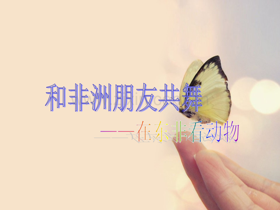 和非洲朋友共舞——在东非看动物概要.pptx_第1页