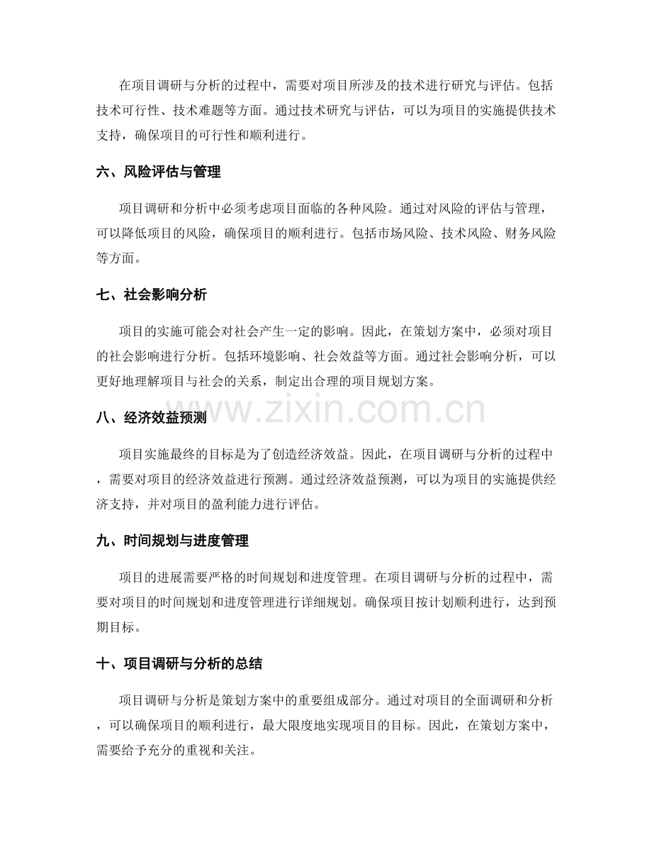 策划方案中的项目调研与分析.docx_第2页