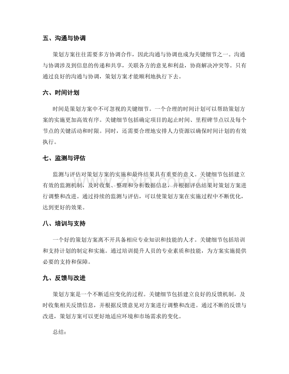 策划方案关键细节分析.docx_第2页