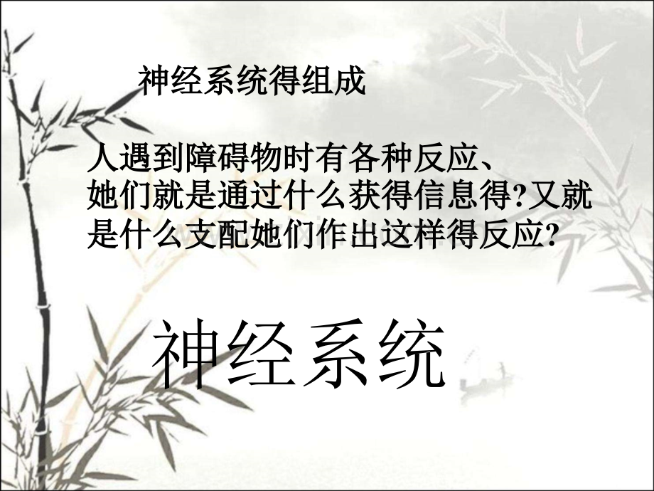 苏教版七年级下册生物第十二章人体生命活动的调节人体的神经调节参考课件.pptx_第3页