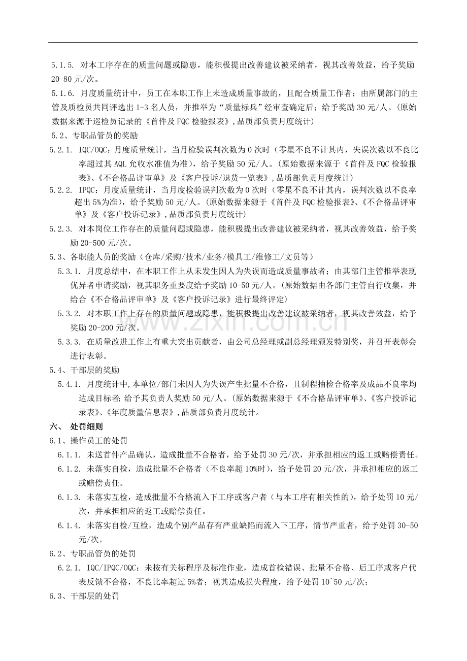 质量管理奖惩规定.doc_第2页