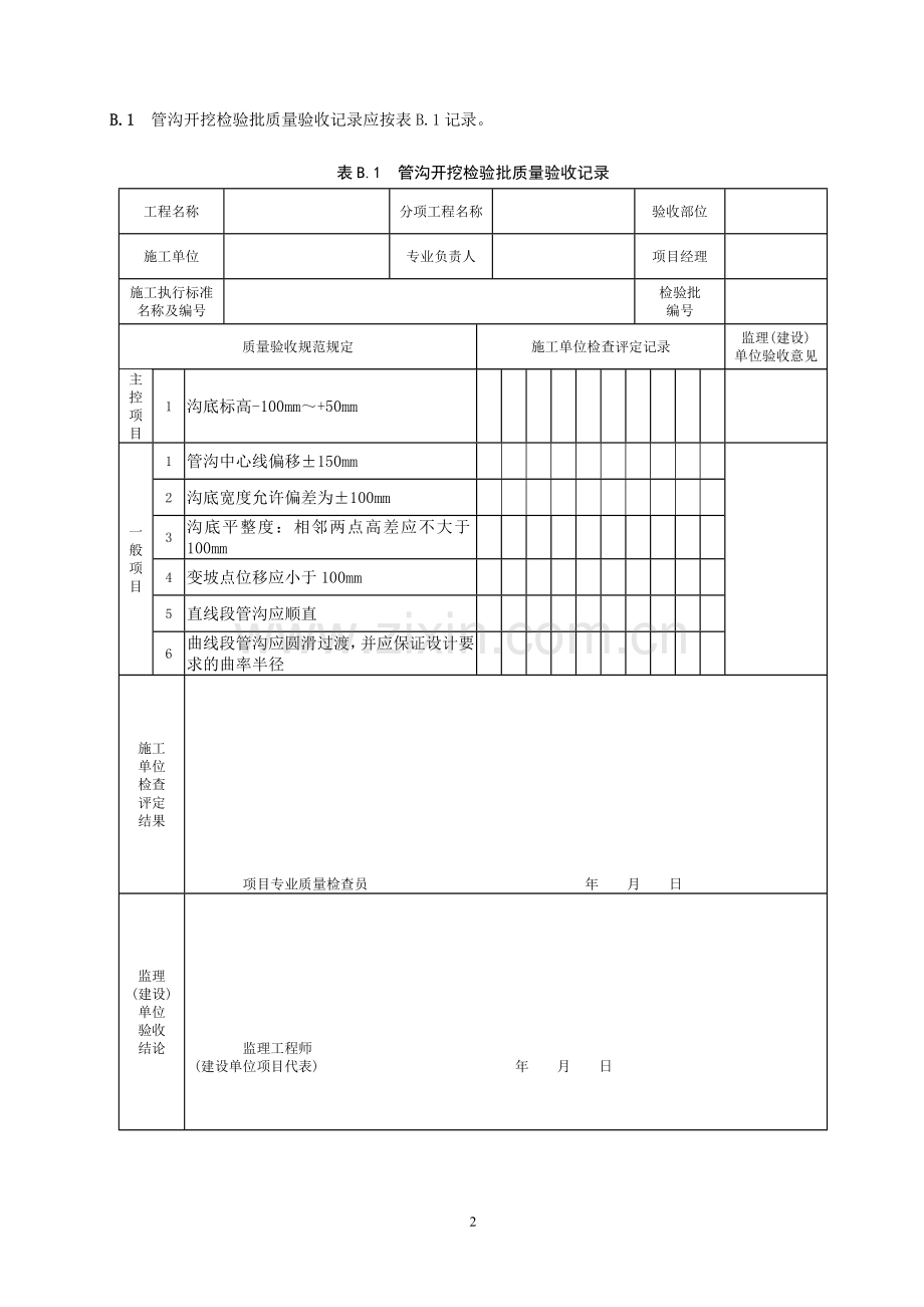 SY4208—2008-石油天然气建设工程施工质量验收规范电子表格...doc_第2页