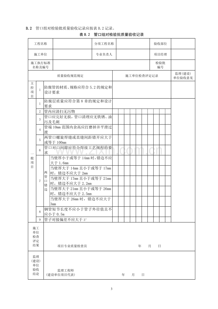 SY4208—2008-石油天然气建设工程施工质量验收规范电子表格...doc_第3页