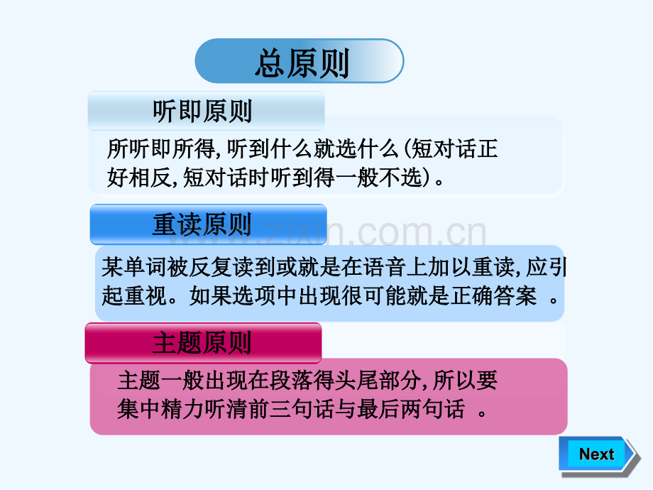 英语四级听力长对话和篇章技巧ppt.pptx_第2页