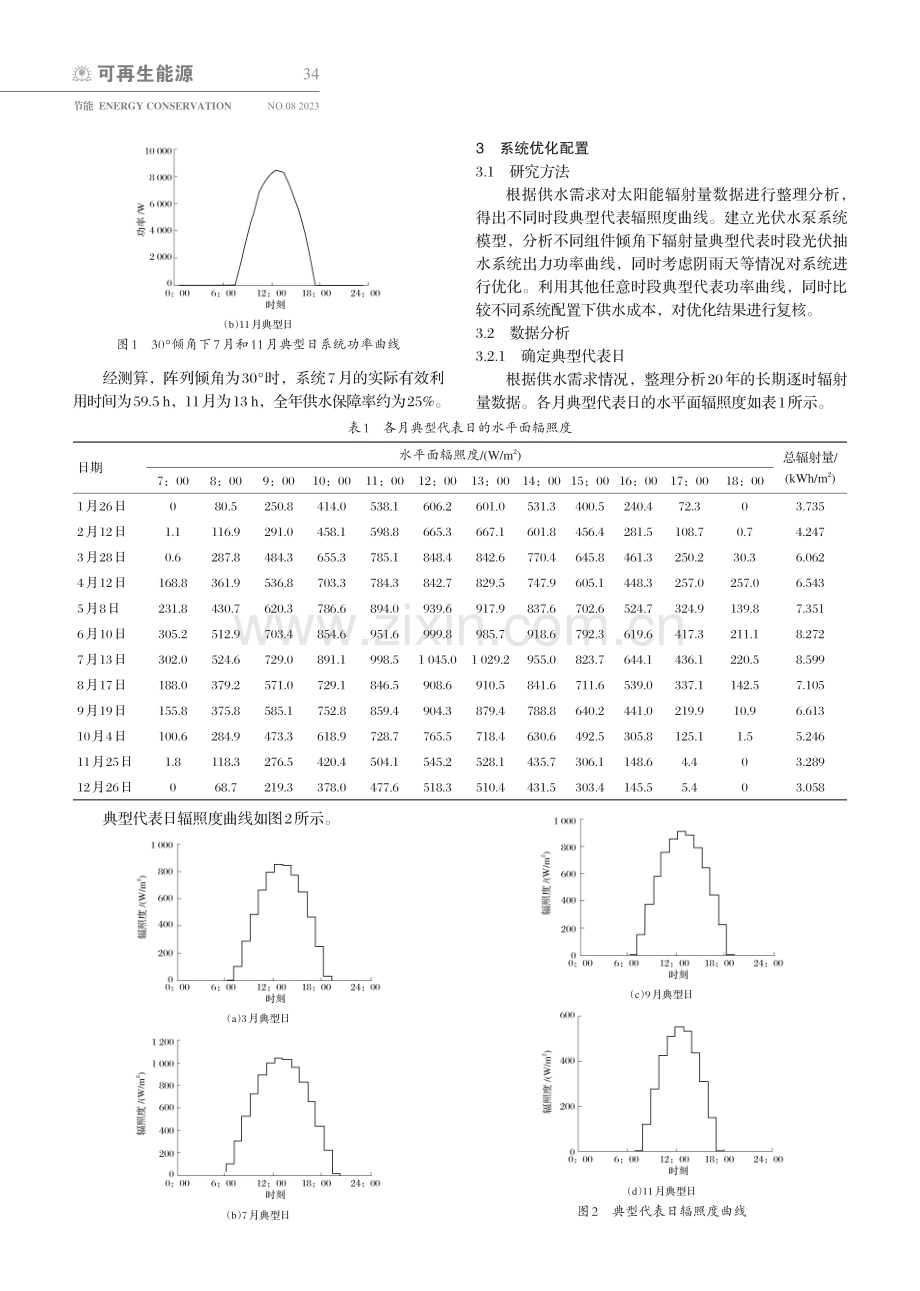 光伏离网系统与供水水泵电机匹配研究.pdf_第2页