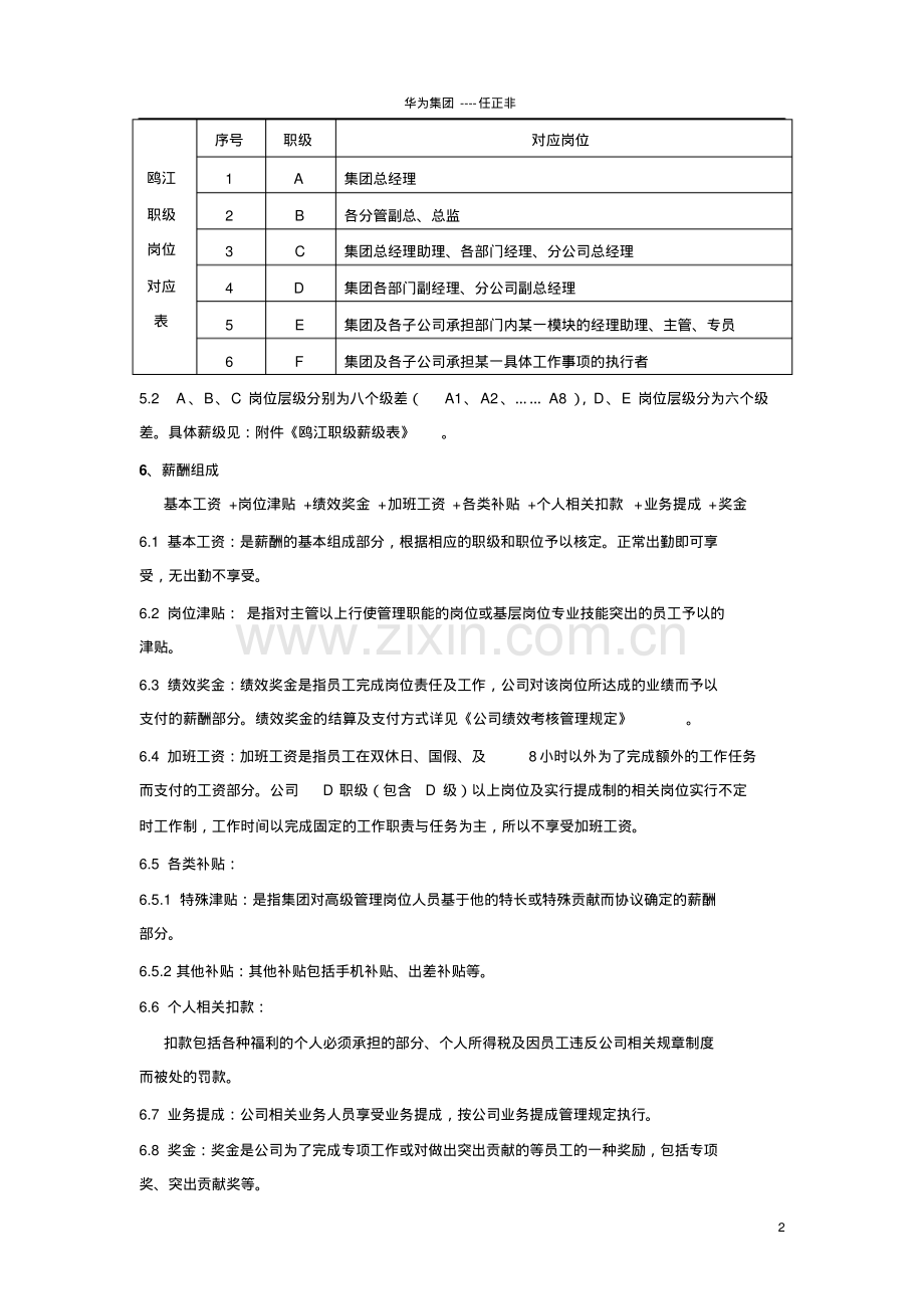 华为公司薪酬管理制度现行本.pdf_第3页