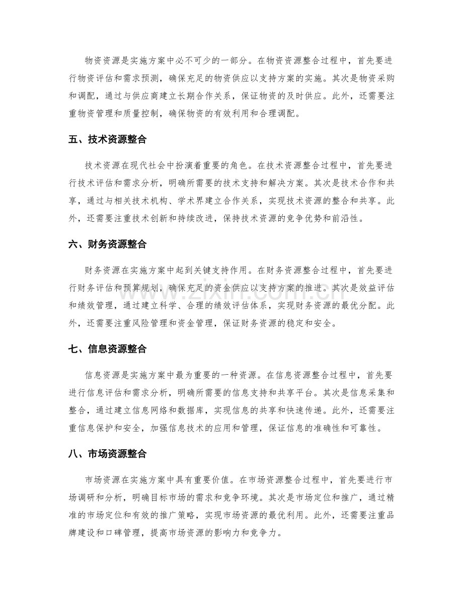 实施方案中的困难克服与资源整合策略.docx_第2页