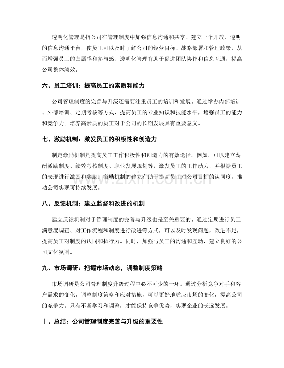 公司管理制度的完善与升级策略.docx_第2页