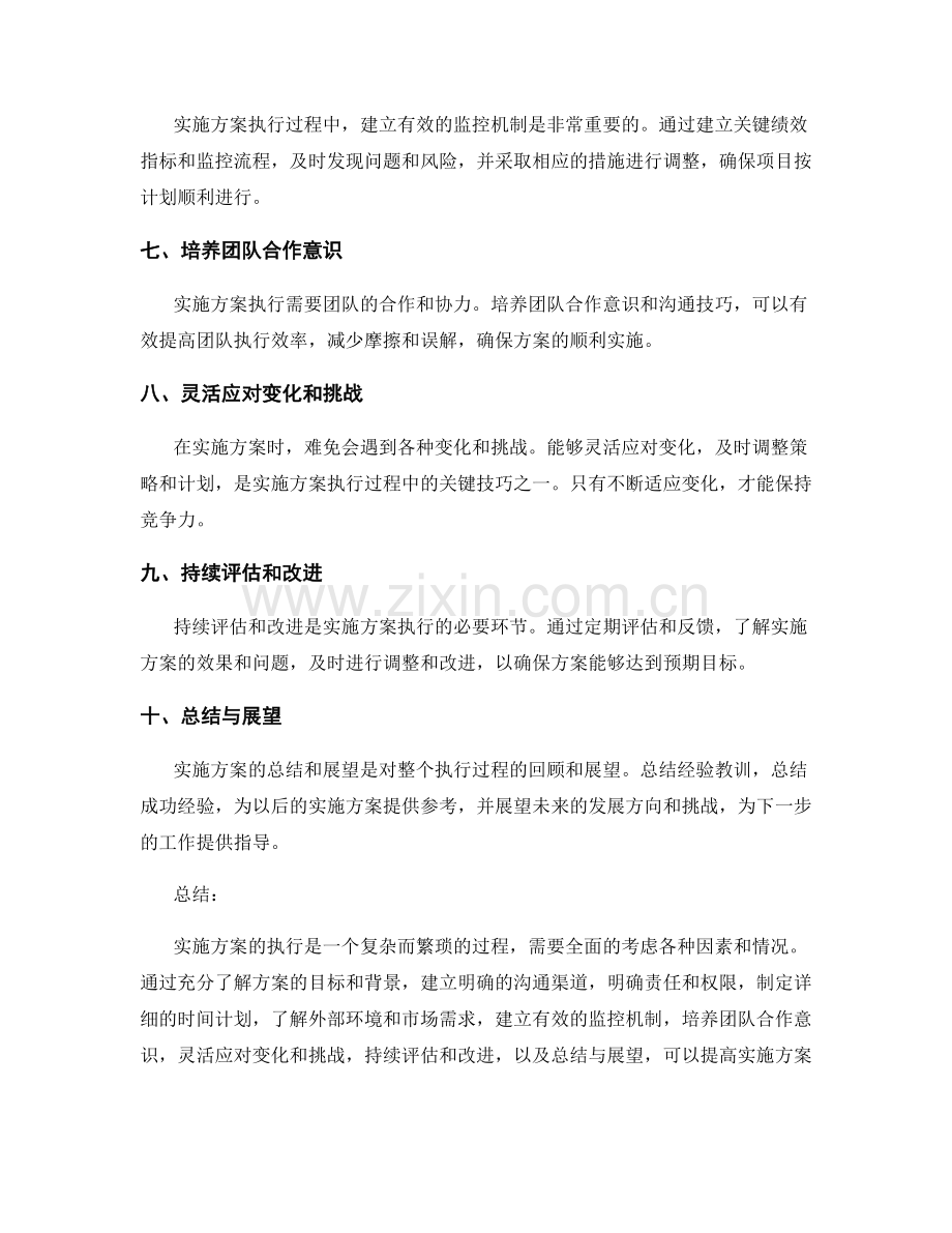 实施方案执行中的关键技巧总结.docx_第2页